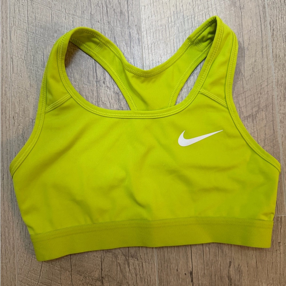 Nike Women's Bright Yellow Sports Bra